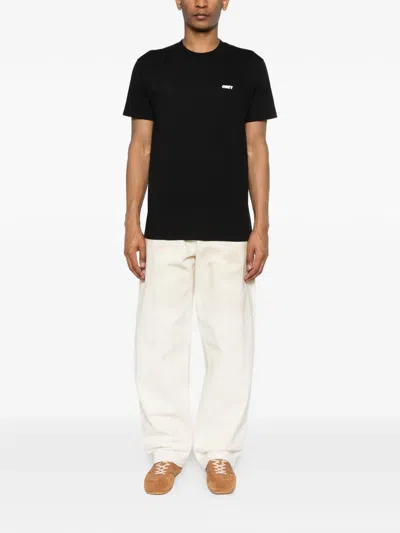 Obey Logo T-shirt In Multi