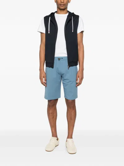 Kired Drawstring Shorts In Blue