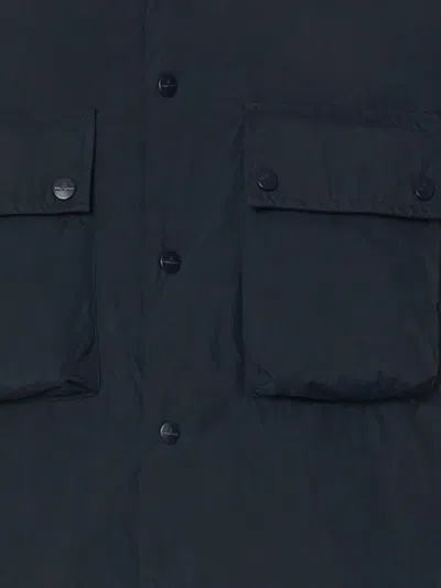 Peuterey Patch-pocket Overshirt In Blue