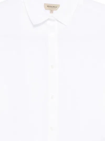 Woolrich Shirts White In White