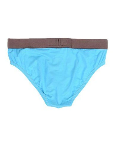 Shop Dsquared2 Brief In Turquoise