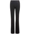 Saint Laurent Flared Jeans In Black