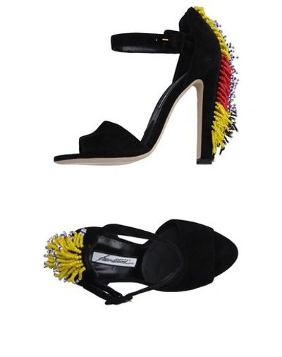 Brian Atwood Sandals In Black