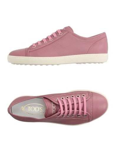 Tod's 运动鞋 In Pastel Pink