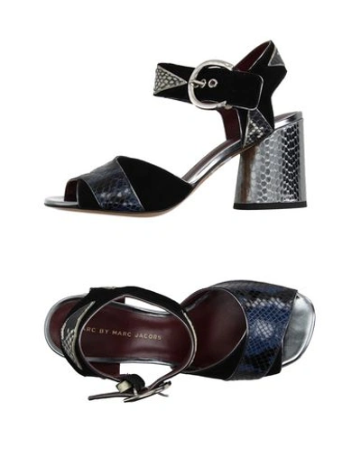 Marc By Marc Jacobs Sandals In Black