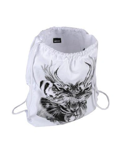 Shop Just Cavalli Backpacks & Fanny Packs In White