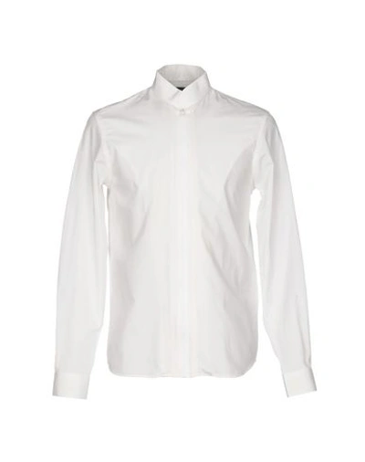 Diesel Solid Color Shirt In White