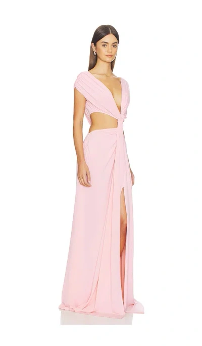 Sid Neigum Braid Dress In Pink