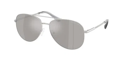 Michael Kors Perledo 58mm Pilot Sunglasses In Green