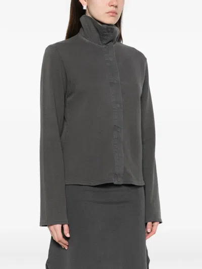 Our Legacy Buttoned Collared Jacket In Black