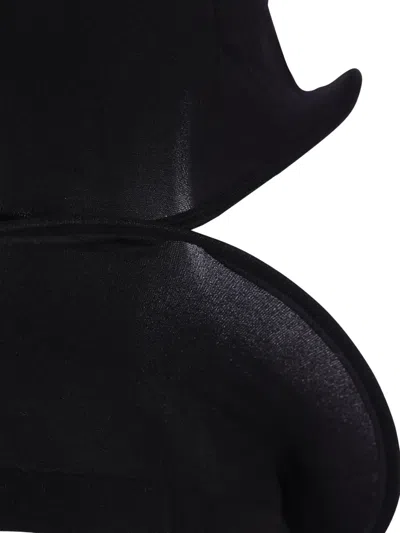 Junya Watanabe Sculptural Background T-shirt In Black