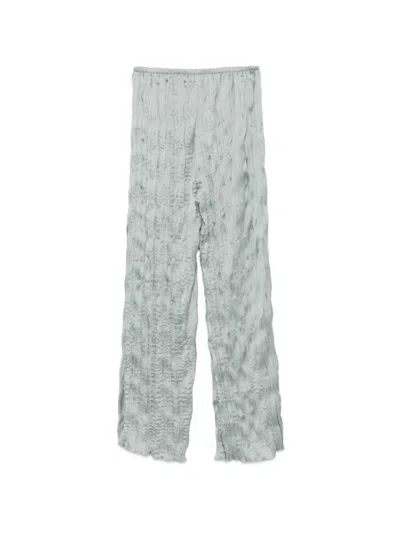 Staud Drawstring Trousers In Blue