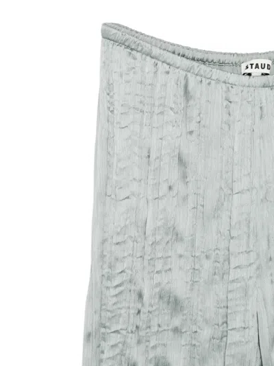 Staud Drawstring Trousers In Blue