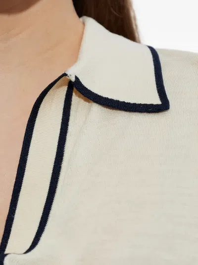 Bogner Paris Piped Top In Brown