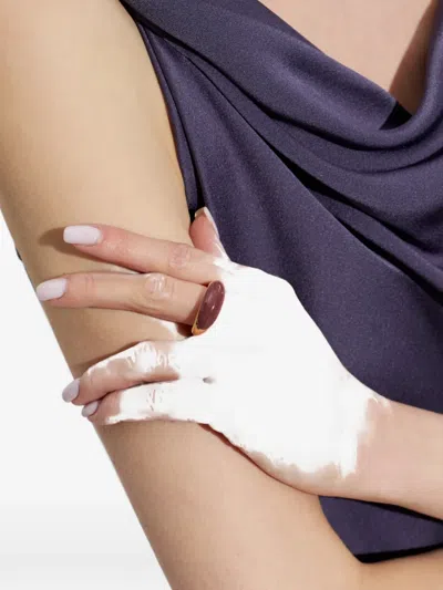 Lie Studio Beatrice Ring In Brown