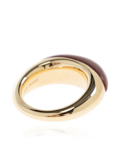 Lie Studio Beatrice Ring In Brown