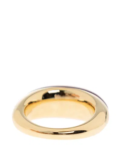 Lie Studio Beatrice Ring In Brown