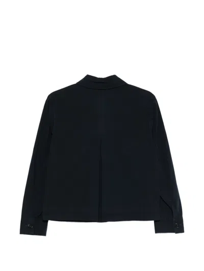Woolrich Patch Pocket Jacket In Blue