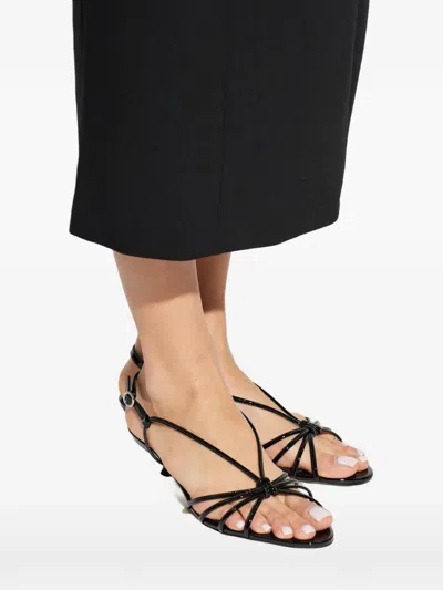Aeyde Amara Sandals In Black