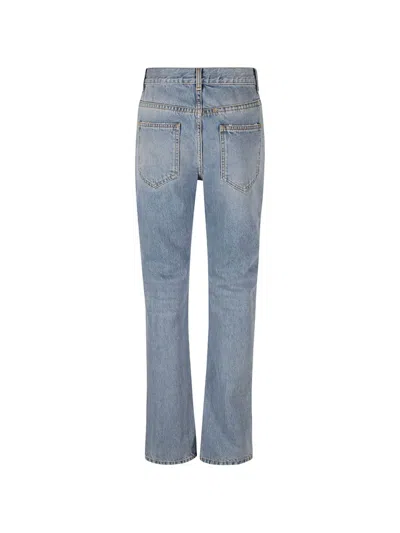 Givenchy Distressed Jeans In Blue