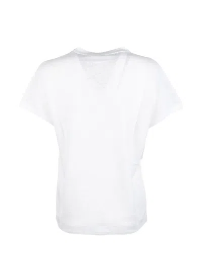 Kangra Cashmere Button T-shirt In White