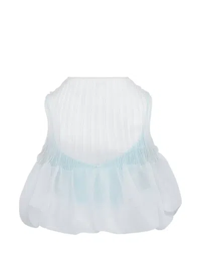 Cfcl Wrapped Top In White