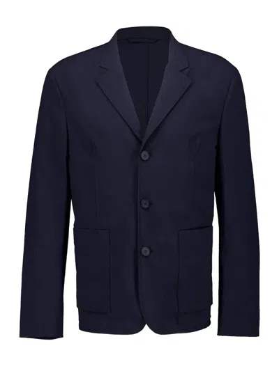 Givenchy Single-breasted Blazer In Blue