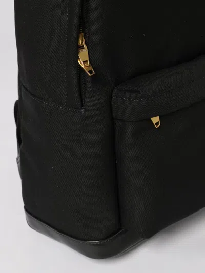 Balmain Logo Backpack In Black