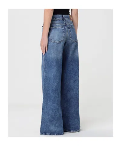 Diesel Belt Loop Jeans In Blue