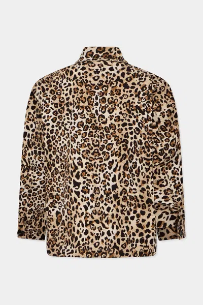 Dsquared2 Long-sleeved Casual Jacket In Multi