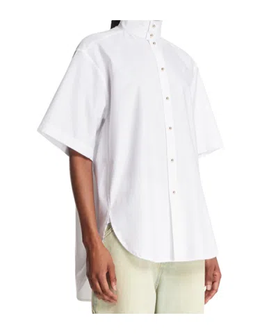 Darkpark Roberta Buttoned Shirt In White