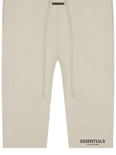 Essentials Drawstring Track Trousers In Silver