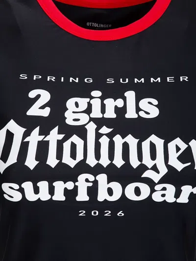 Ottolinger Printed T-shirt In Black