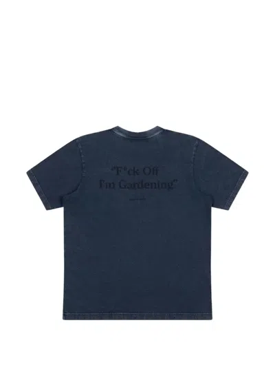 Bram's Fruit Crew-neck T-shirt In Blue