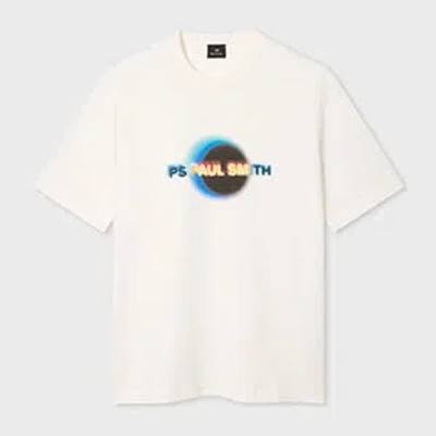 Ps By Paul Smith Ps Paul Smith Eclipse T-shirt In White