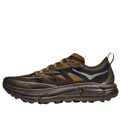 Hoka Mens  Mafate Speed 4 Lite In Brown/black