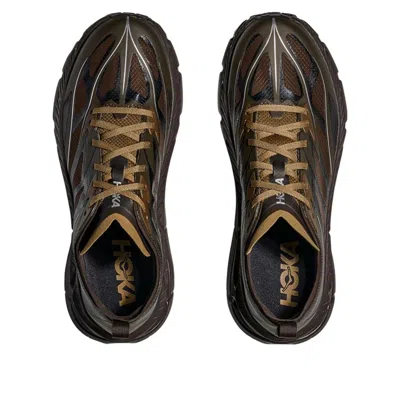 Hoka Mens  Mafate Speed 4 Lite In Brown/black