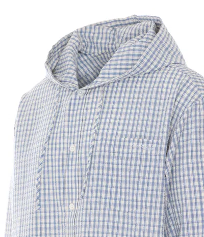 Dunst Check Logo Shirt In Multi