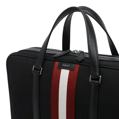 Bally Code Briefcase In Black