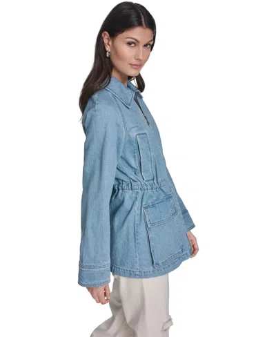 Levi's Cinched Barn Jacket In Blue