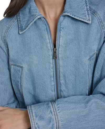 Levi's Cinched Barn Jacket In Blue