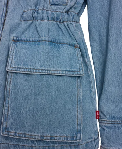 Levi's Cinched Barn Jacket In Blue