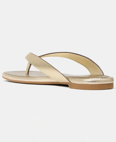 Kate Spade New York Sandie Flip Flop In Gold