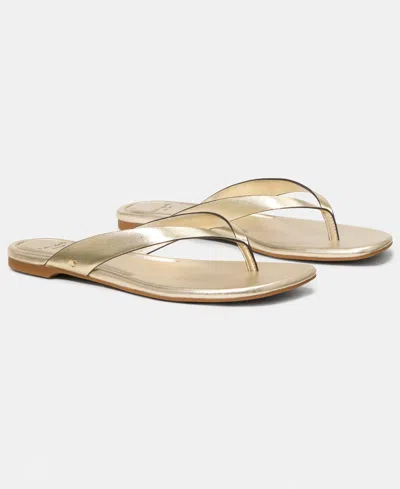 Kate Spade New York Sandie Flip Flop In Gold