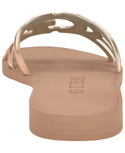 Guess Elyho Sandal In Gold