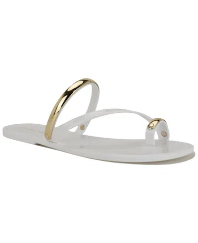 Nine West Seashell Sandal In White