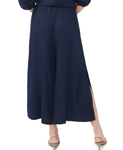 Sam & Jess Women's Pull-on Slit Pants In Blue