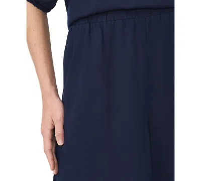 Sam & Jess Women's Pull-on Slit Pants In Blue