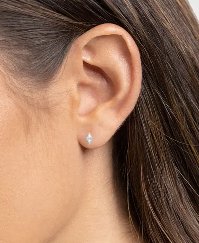 Giani Bernini Duo Triangle Cz Studs In Metallic