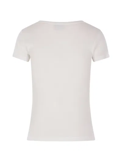 Vaquera Printed T-shirt In White